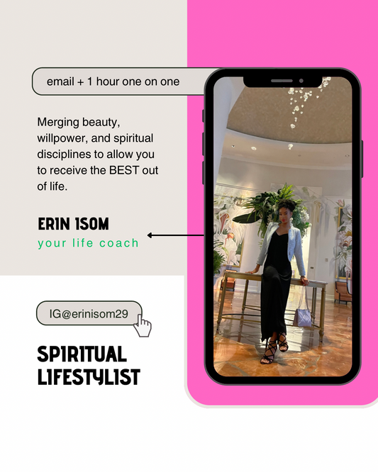 Erin’s 1 on 1 Mentorship